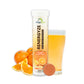 RENERGYZE Zero Sugar 20 Effervescent Tablets With Beta Alanine, Ginseng, Creatine & vitamins, Orange Flavour